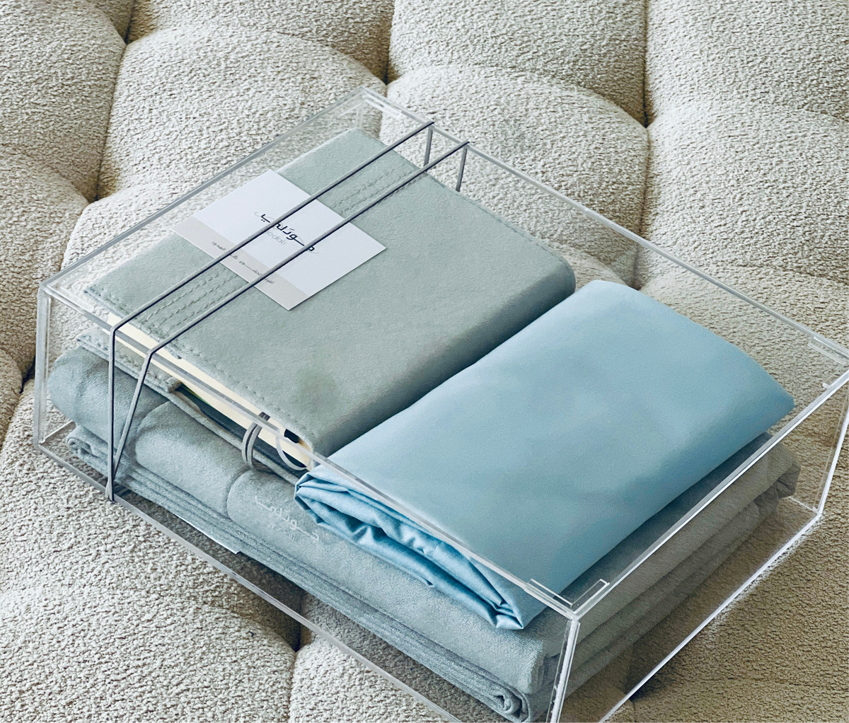 RIDHA / Men Gift Box( 3 items , (Acrylic box only in UAE)
