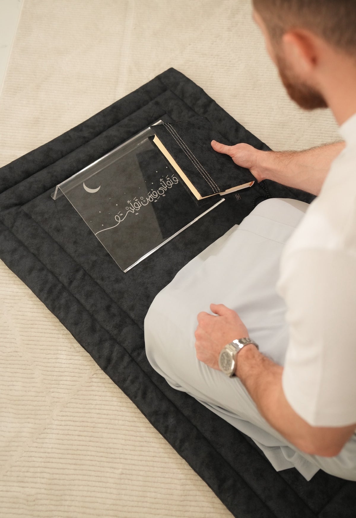 RIDHA / Men Gift Box( 3 items , (Acrylic box only in UAE)