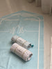 ZAHRA/  Girls Prayer Set / kids Mats & Flowers Prayer clothes