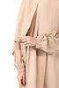 NEW/ RAMADHAN SALA / Prayer Dress with attached Embroidery sheila/ Beige