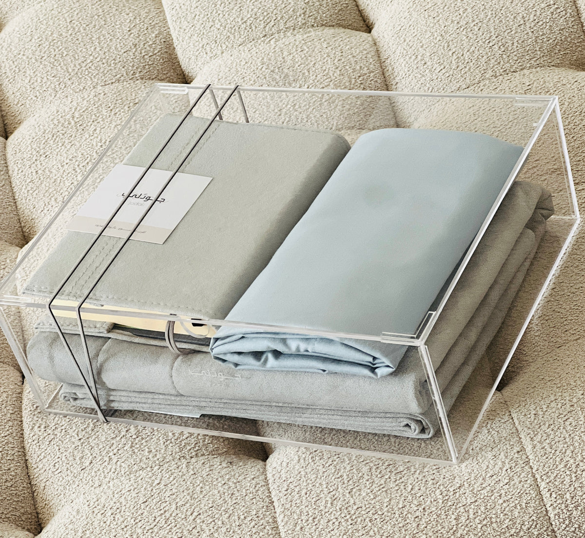 RIDHA / Men Gift Box( 3 items , (Acrylic box only in UAE)