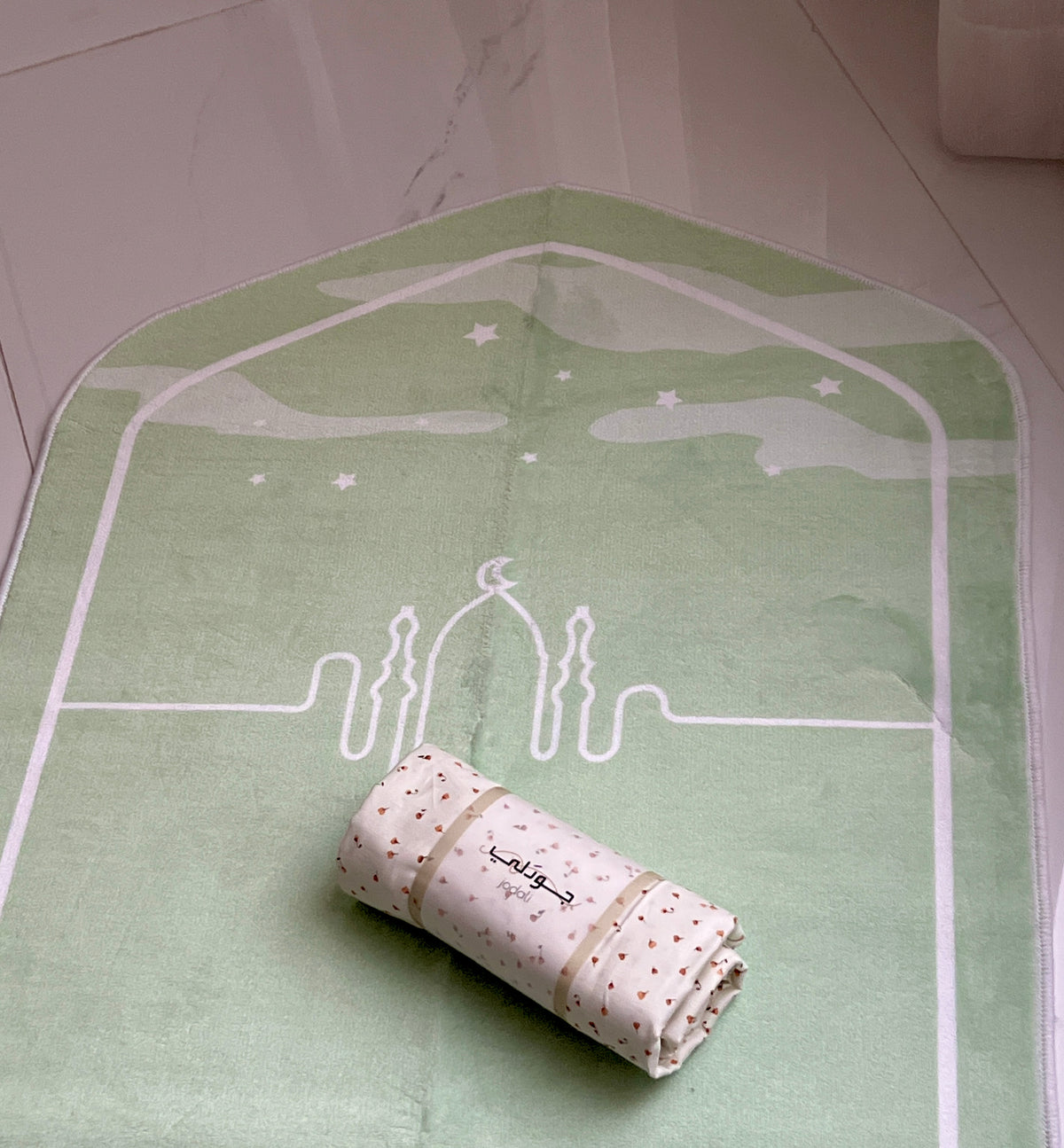 ZAHRA/  Girls Prayer Set / kids Mats & Flowers Prayer clothes